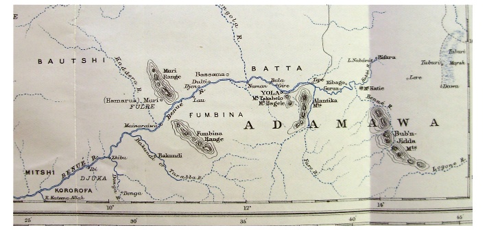 Benue River Map